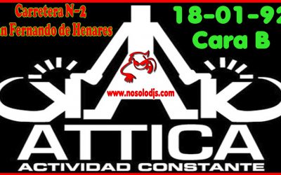 Sesión de la discoteca ATTICA (Cara B)