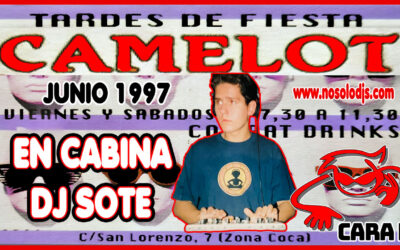 Sesión de DJSote, en el bar “Camelot” de Valladolid en el año 1997 (CARA B)